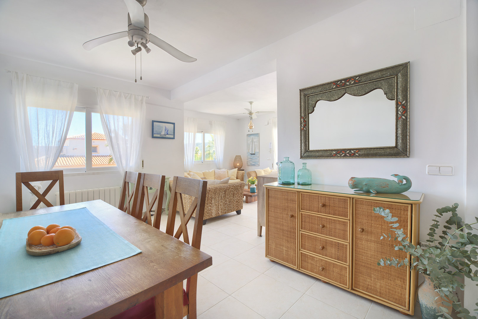 Living and dining room