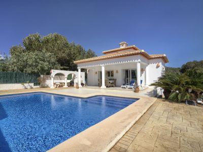 Swimming pool and covered terrace