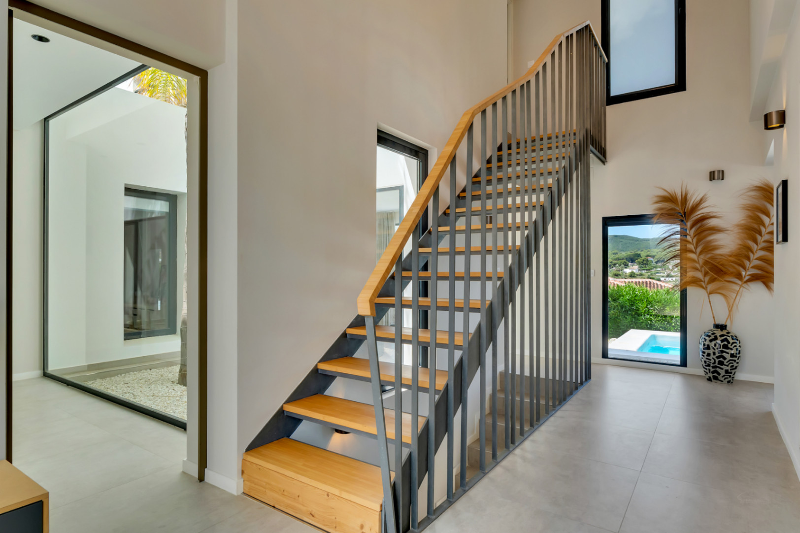 Interior staircase