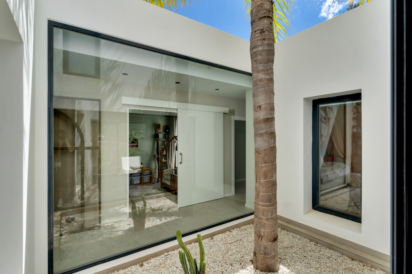 Interior courtyard