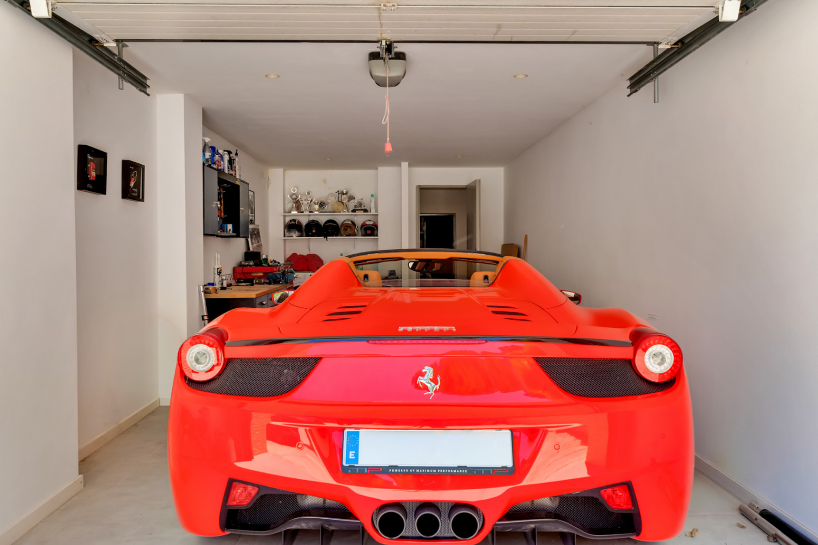 Garage interior