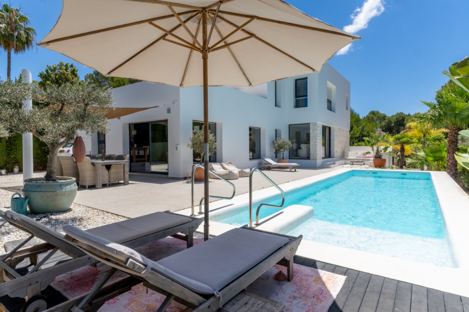 Swimming pool and terrace