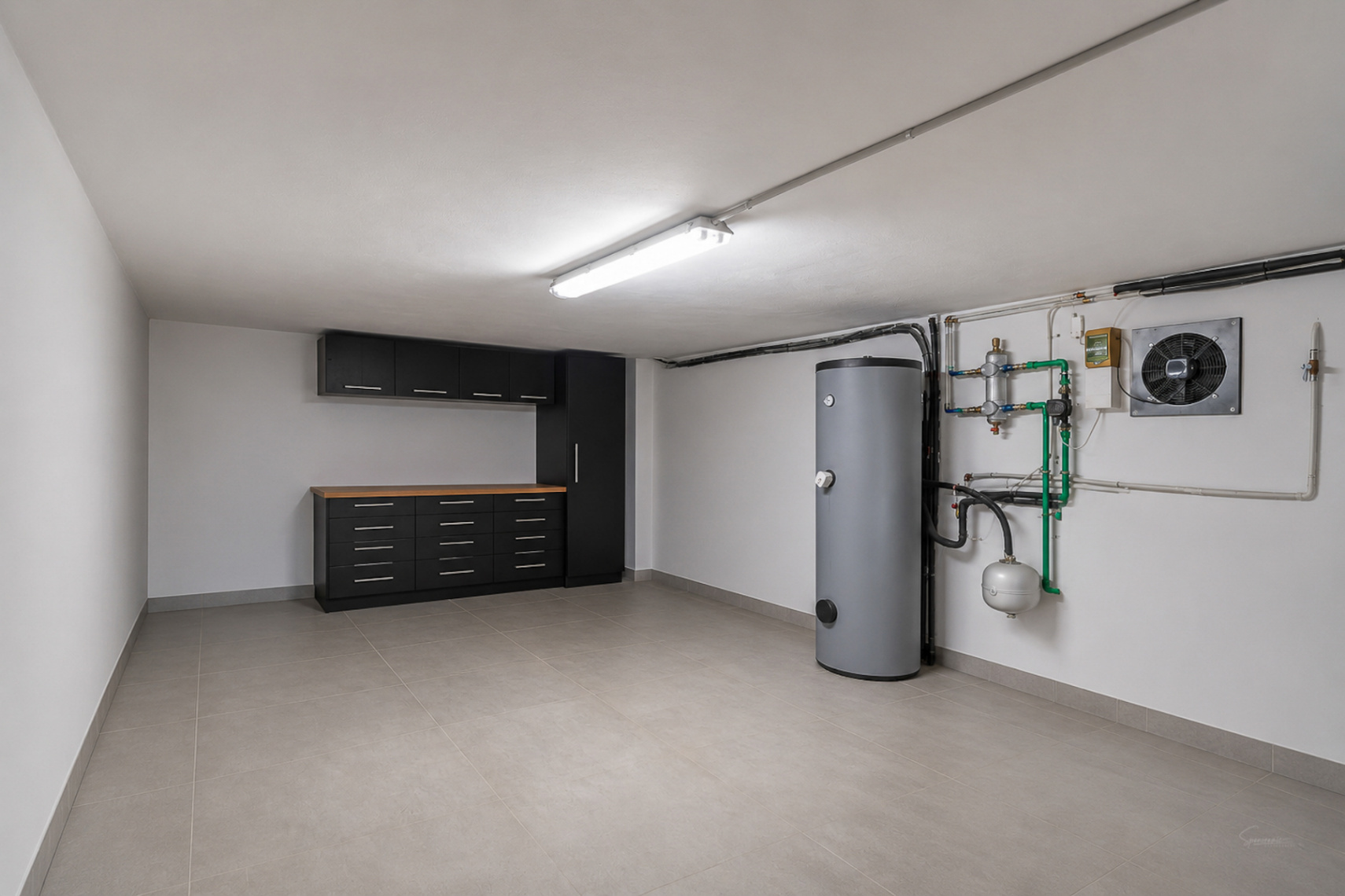 Technical and utility room