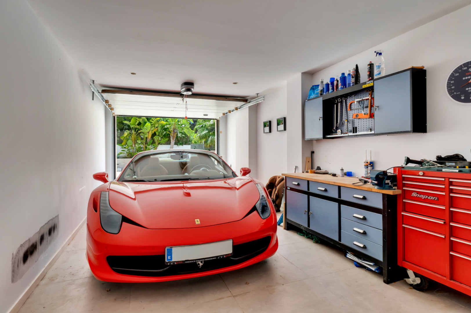 Garage interior