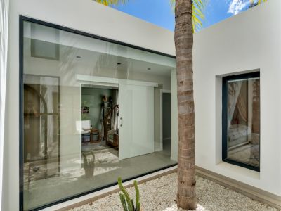 Interior courtyard