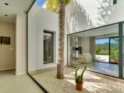 Interior courtyard