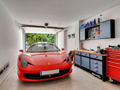 Garage interior
