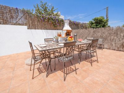 Terrace with barbecue