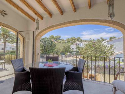 Covered terrace