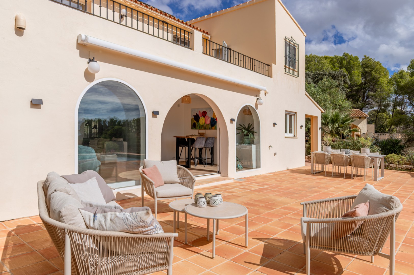 Outdoor terrace
