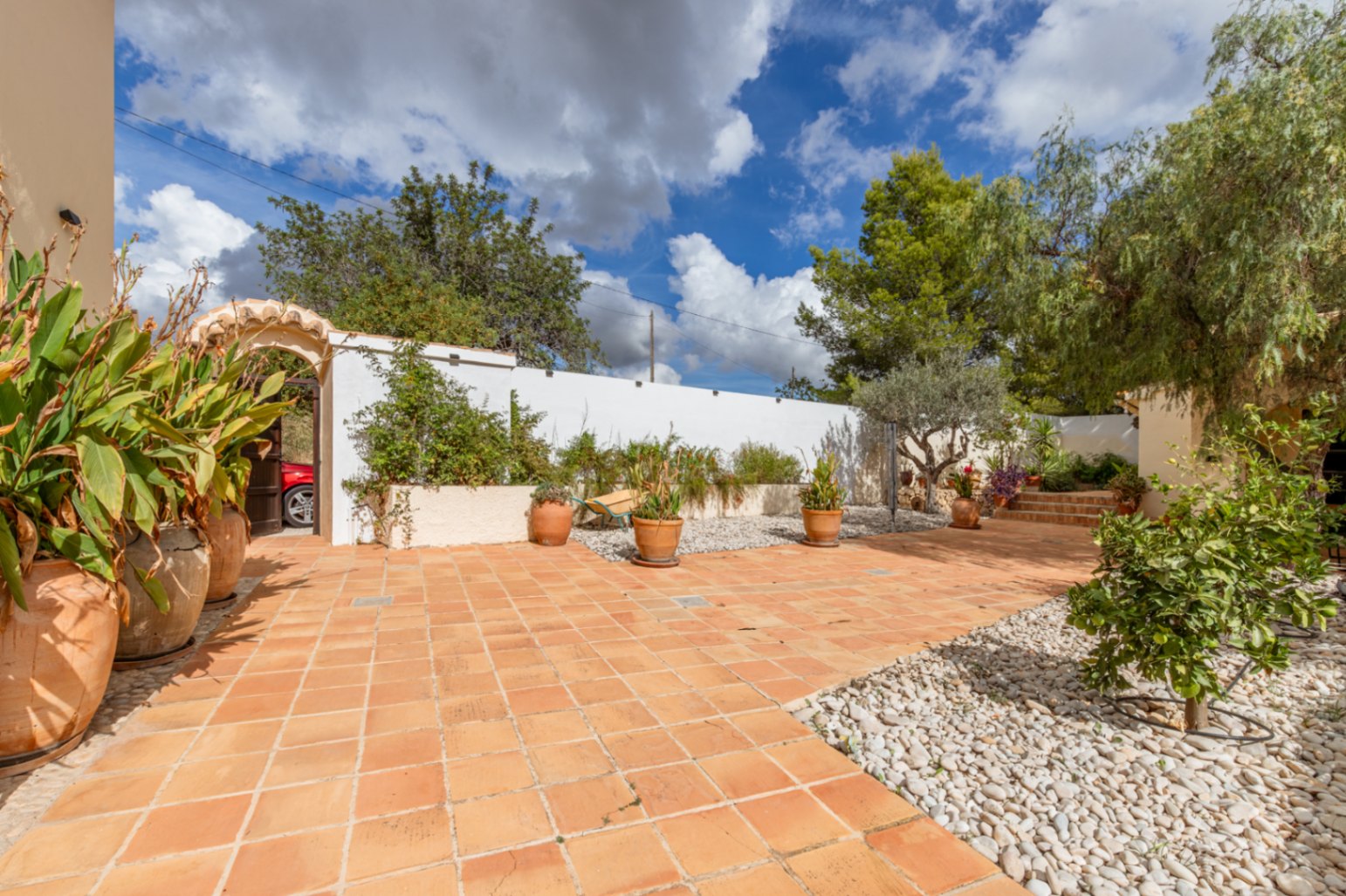 Outdoor patio