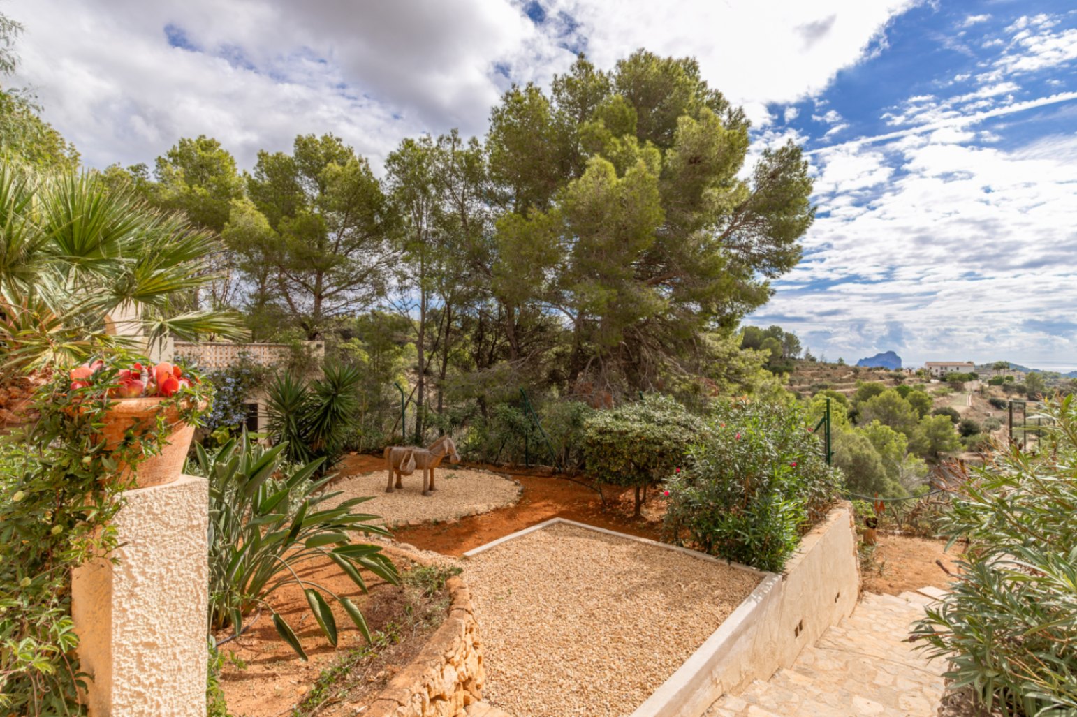 Garden with views