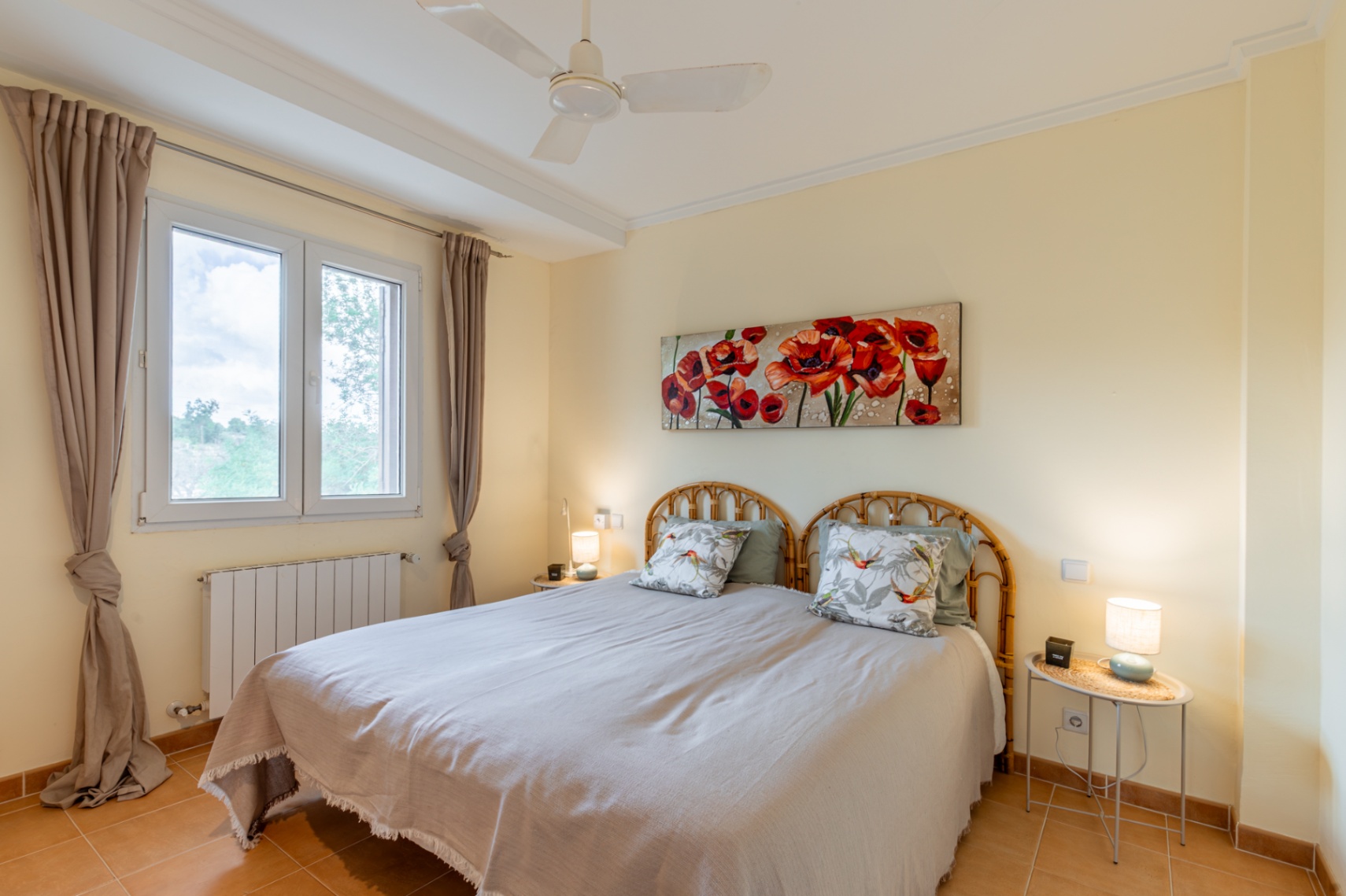 Bedroom with window