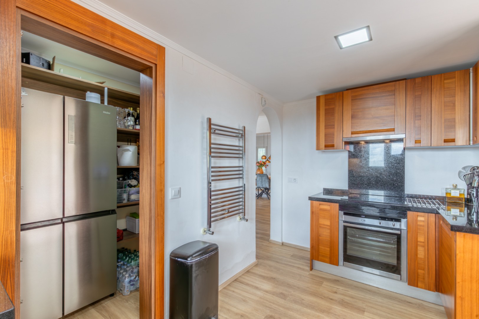 Kitchen with pantry