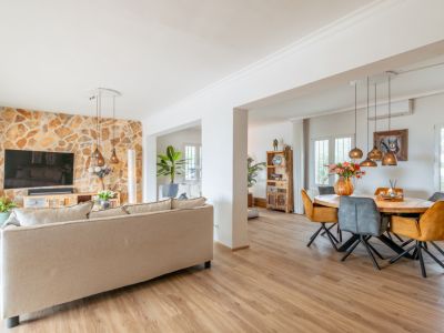 Living and dining room
