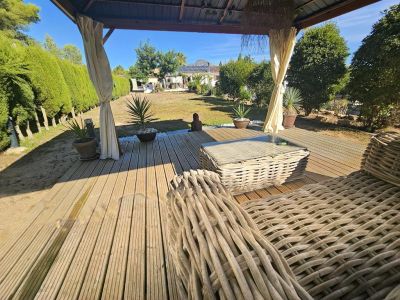 Garden pergola