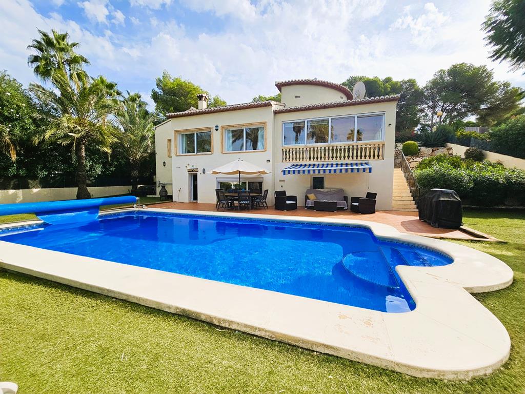 Swimming pool and garden