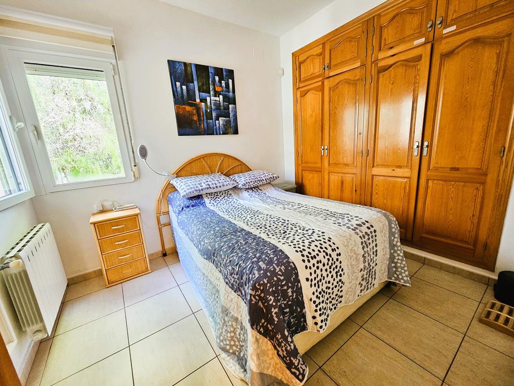 Bedroom with fitted wardrobes