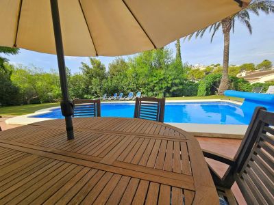 Terrace and swimming pool