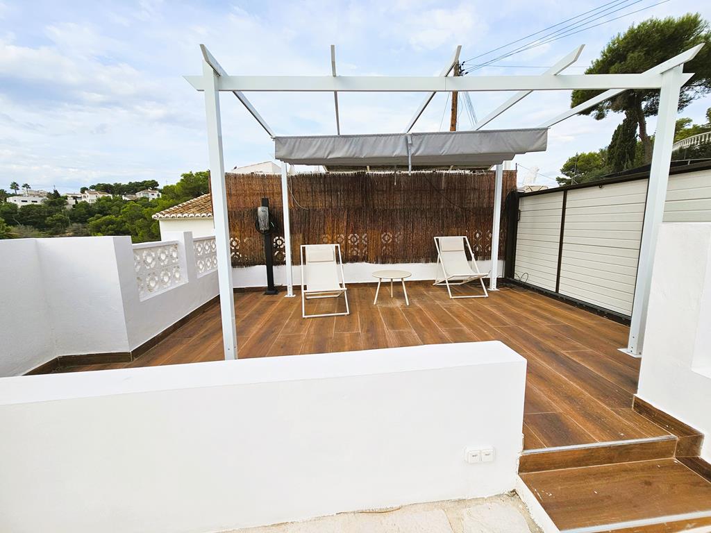 Terrace with pergola