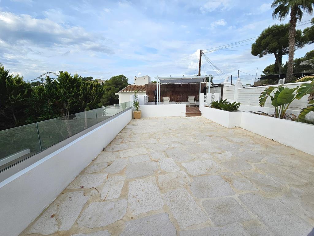 Terrace with pergola