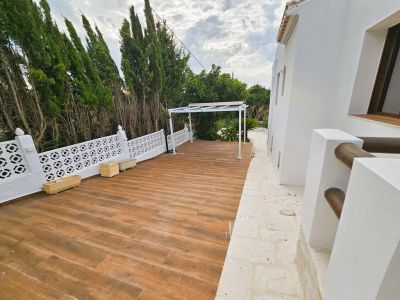 Terrace with pergola