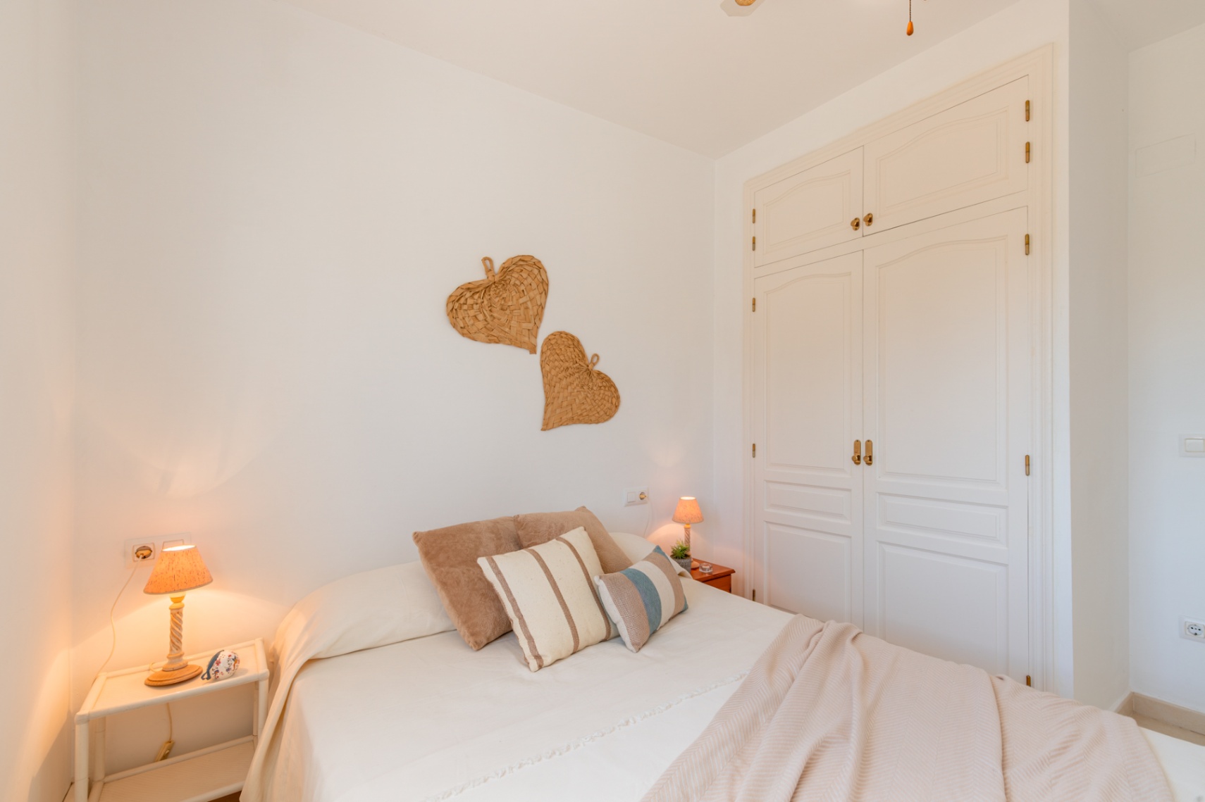 Bedroom with built-in wardrobe