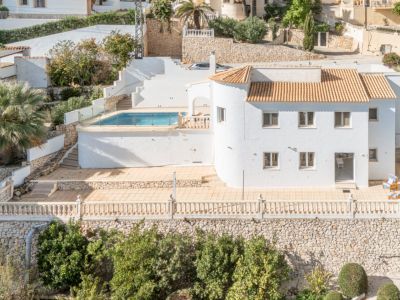 Exterior view with swimming pool