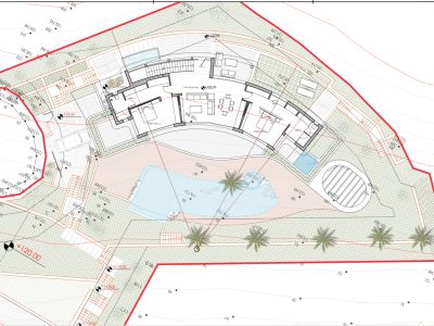 Floor and site plan