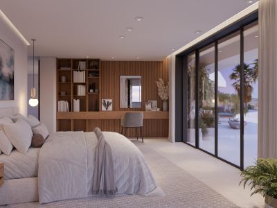 Bedroom with terrace access
