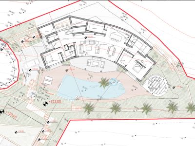 Villa floor plan