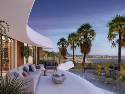 Terrace with sea views