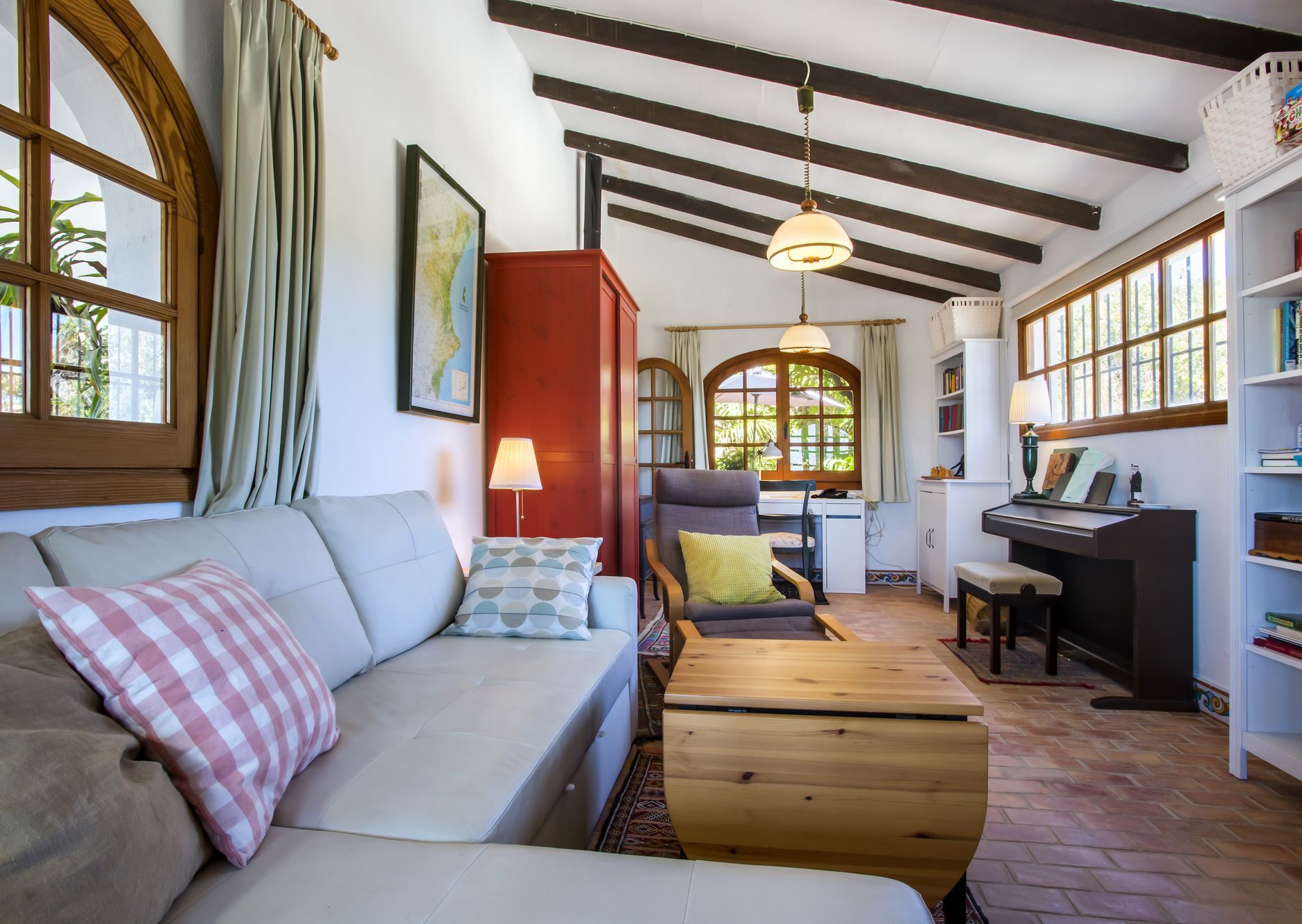 Traditional Mediterranean finca in Jávea with sea views