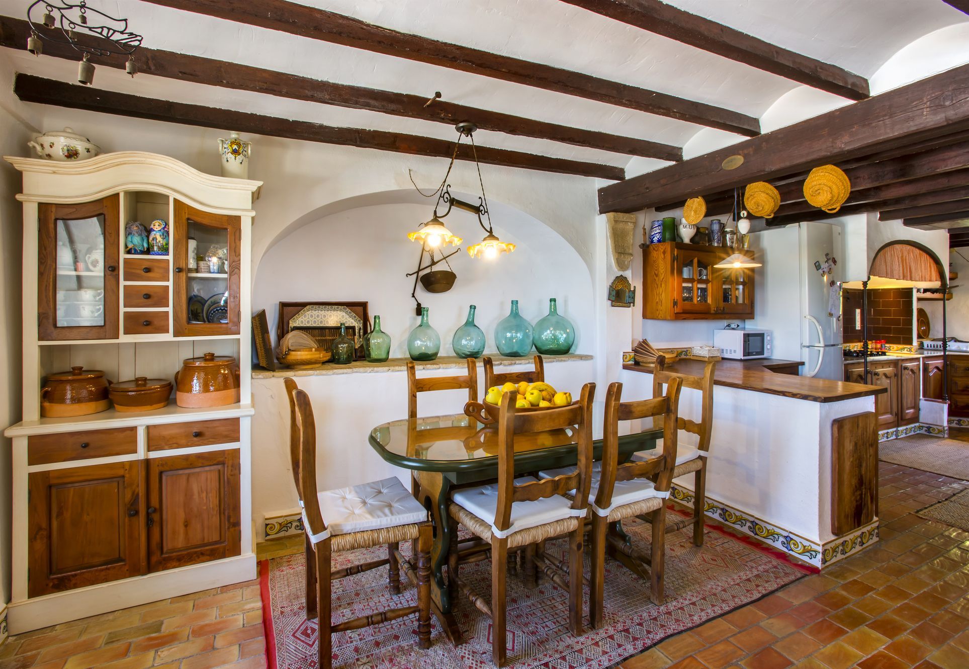 Traditional Mediterranean finca in Jávea with sea views