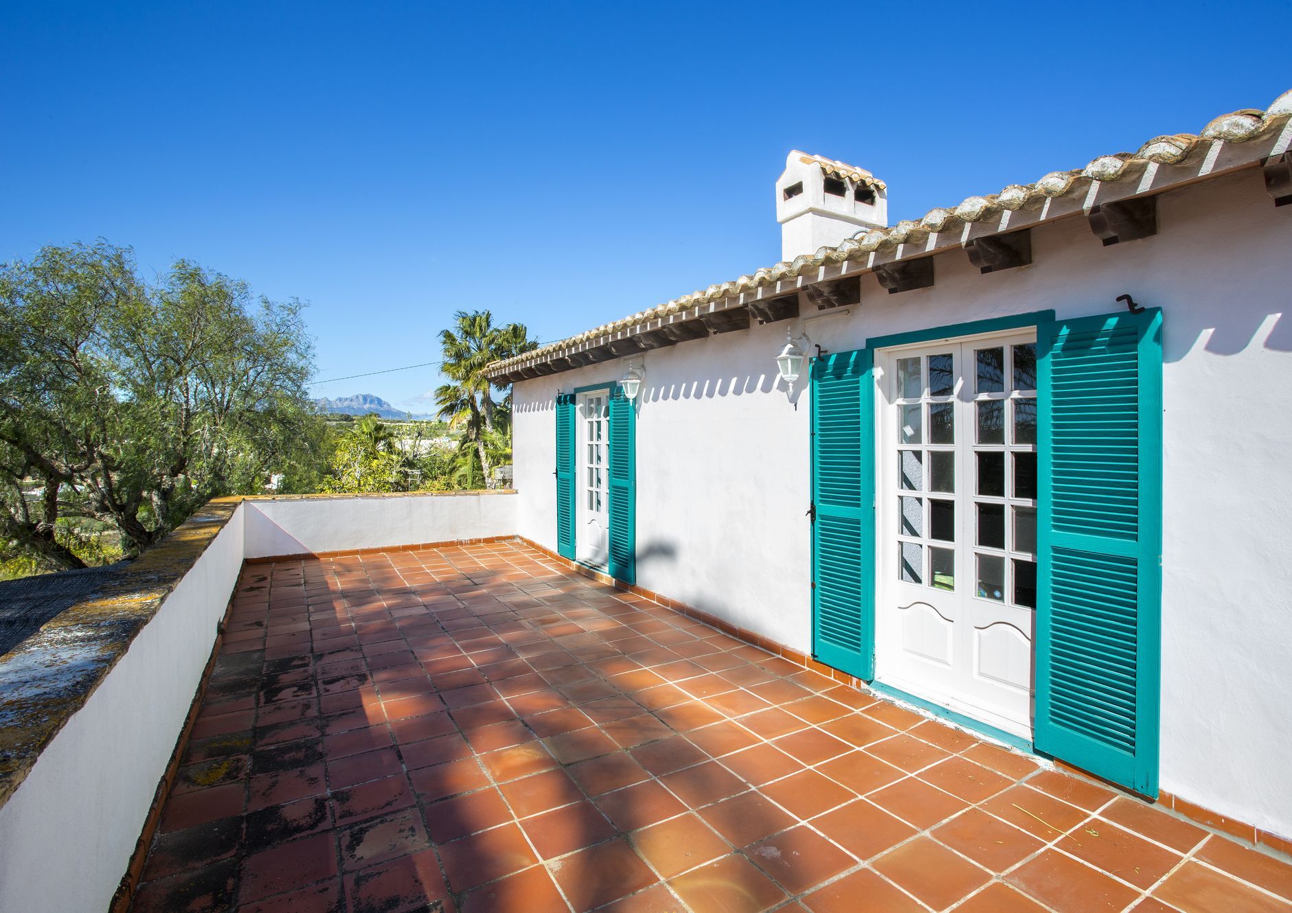 Traditional Mediterranean finca in Jávea with sea views