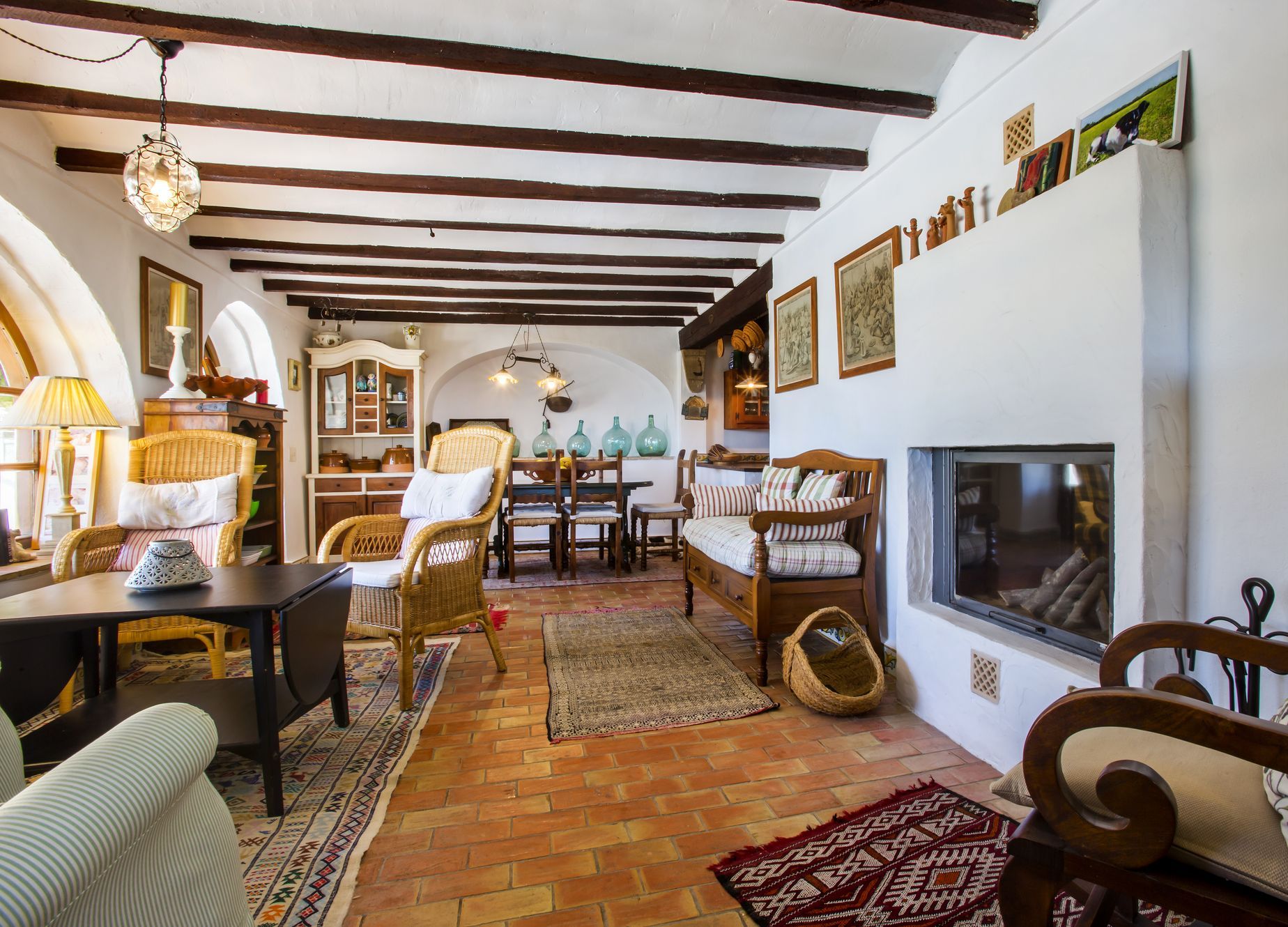Traditional Mediterranean finca in Jávea with sea views
