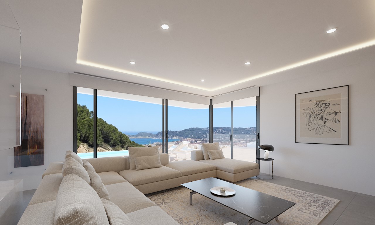 Modern luxury villa with sea views in Jávea