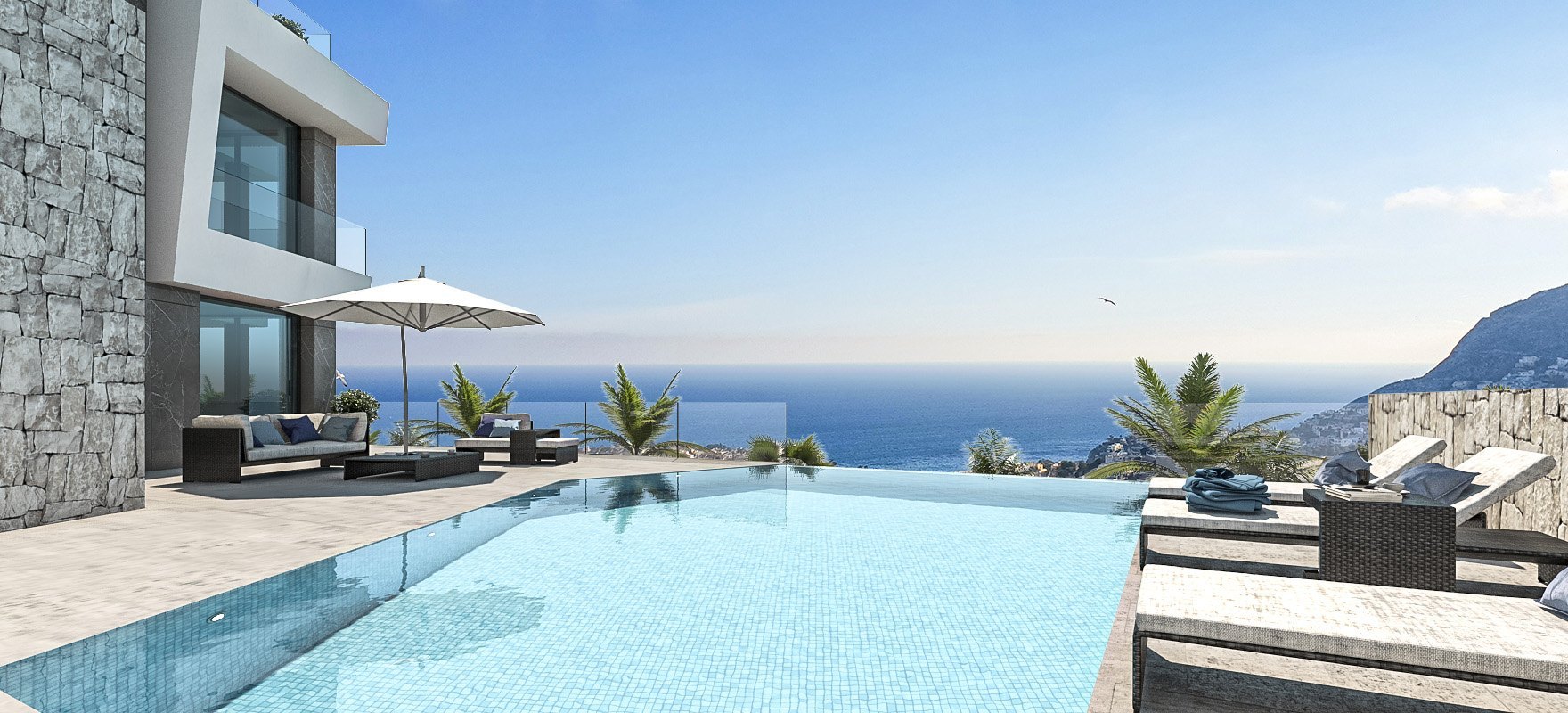 Luxury villa with sea views in Calpe