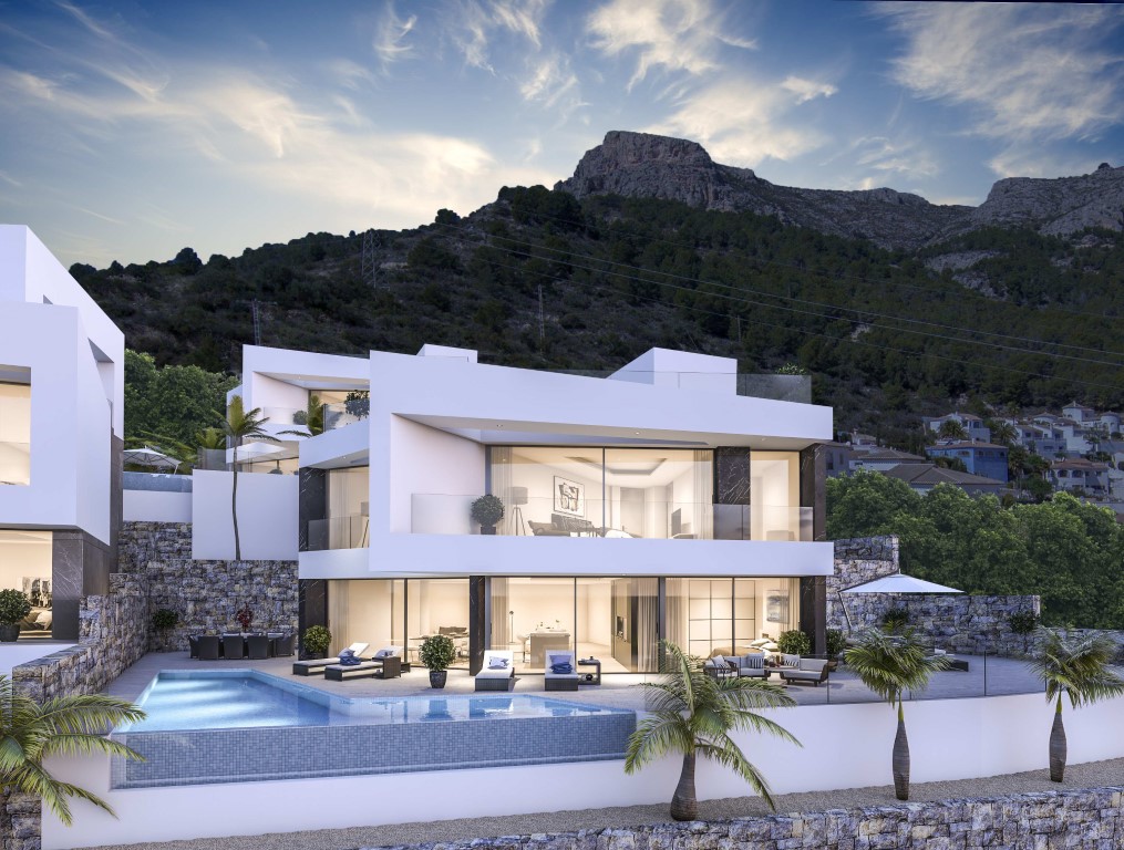 Luxury villa with sea views in Calpe