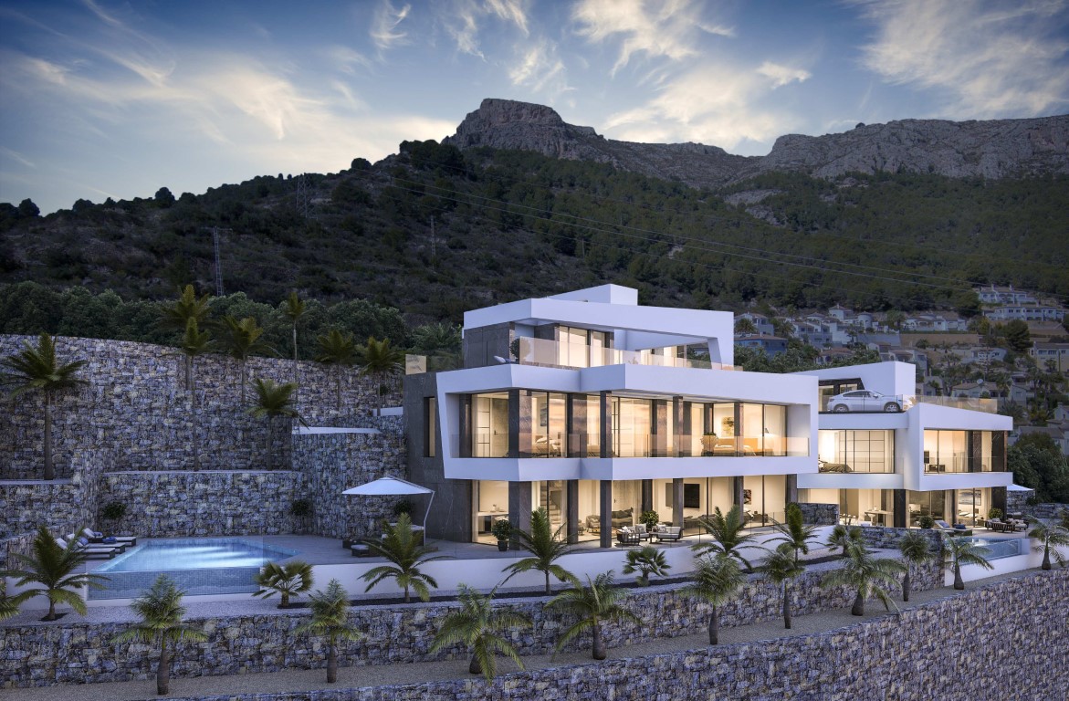 Luxury villa with sea views in Calpe
