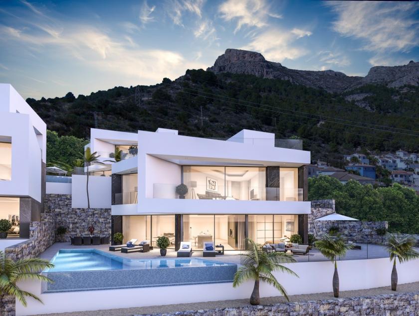 Luxury villa with sea views in Calpe