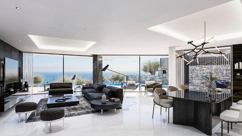 Luxury villa with sea views in Calpe