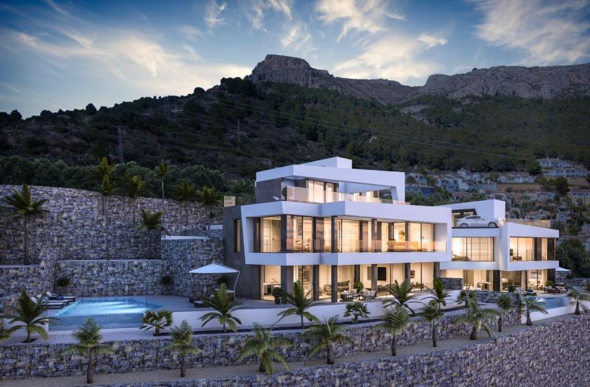 Luxury villa with sea views in Calpe