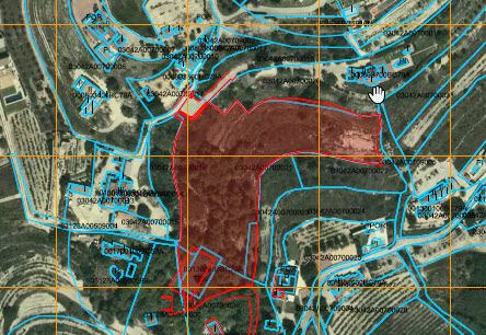 Rural plot of 11,600 m2 with sea views in Benitachell