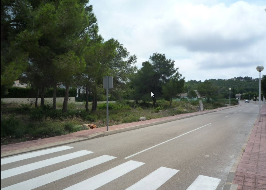 Flat building plots with sea views in Jávea