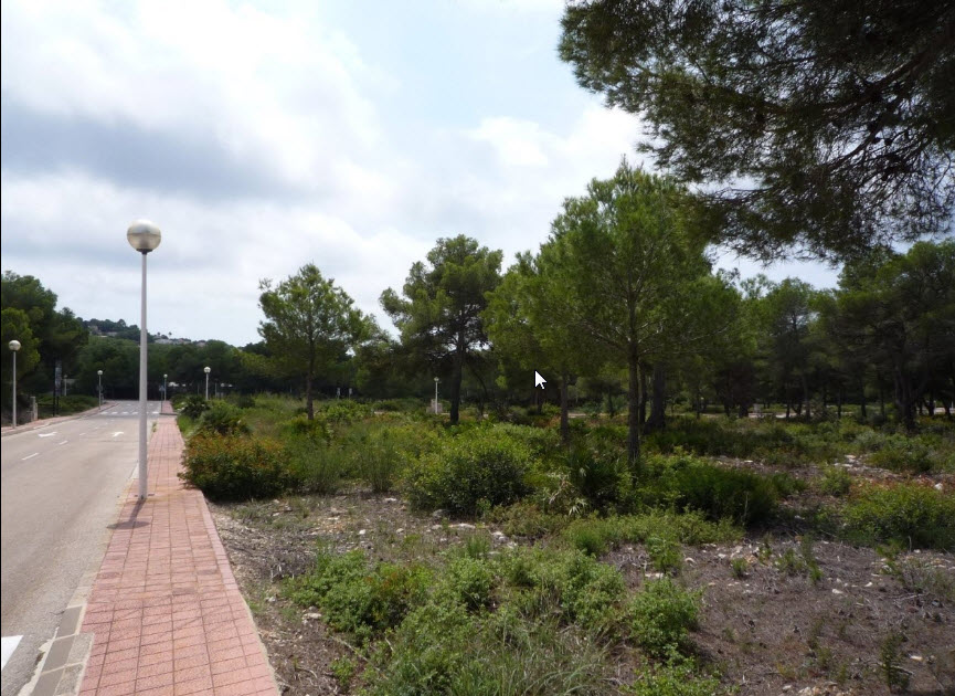 Flat building plots with sea views in Jávea