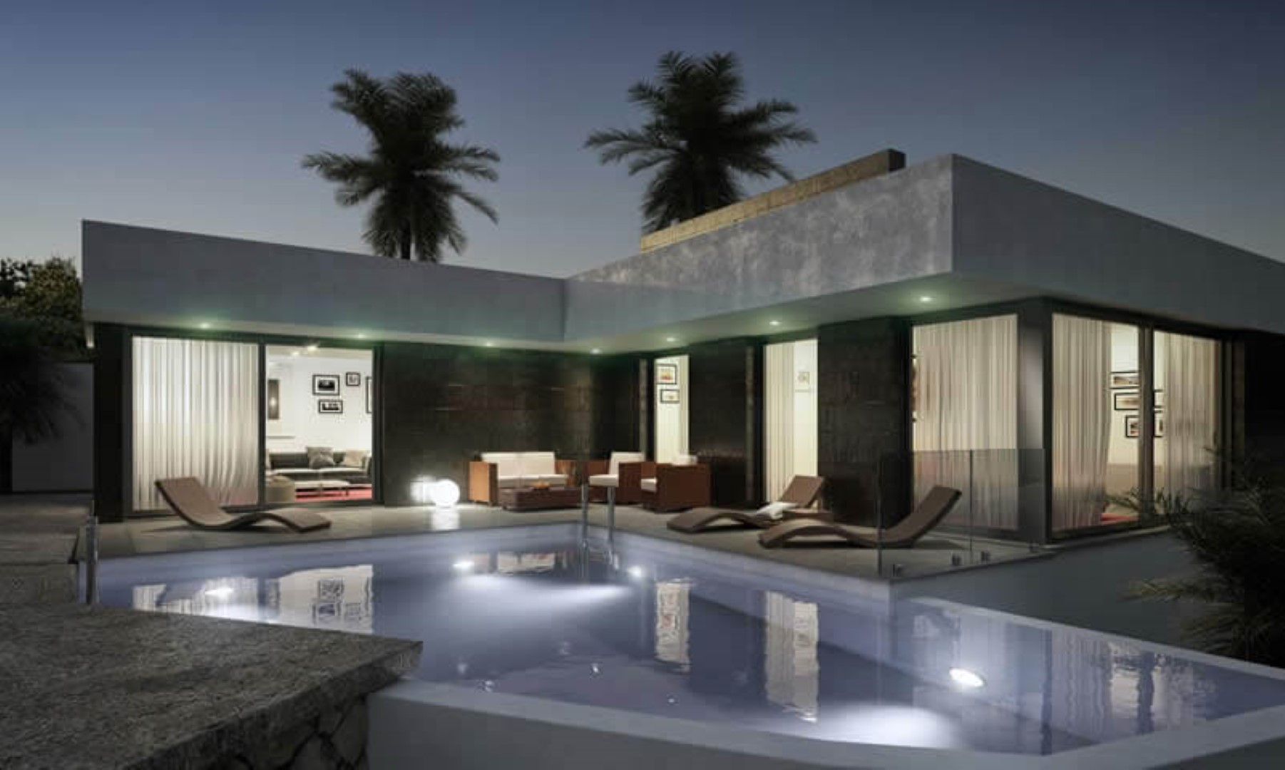Modern new build villa in Pedreguer, Monte Solana with private pool
