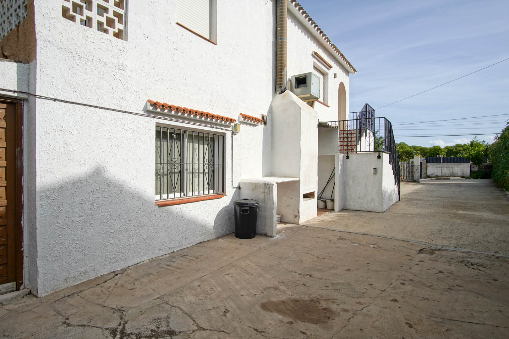 Exterior view of the property