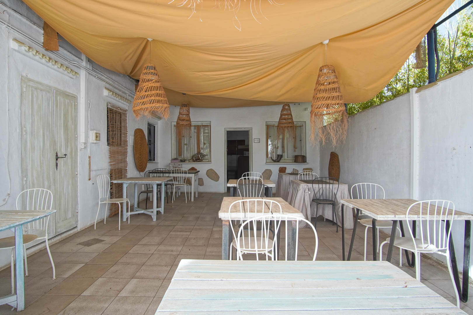 Covered terrace