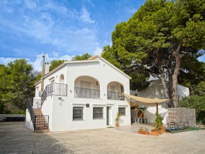 Exterior view of the villa